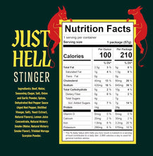 Load image into Gallery viewer, People's Choice Beef Jerky 2oz Just Hell - Stinger