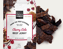 Load image into Gallery viewer, People's Choice Beef Jerky 2oz Tasting Kitchen - Cherry Cola