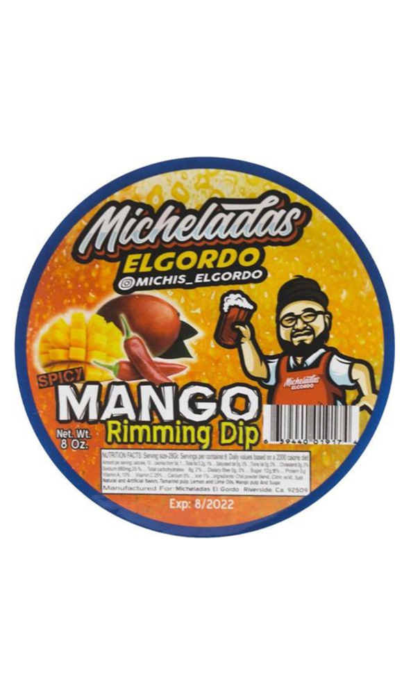 Micheladas El Gordo - 8oz Rimming Dip - Spicy Mango