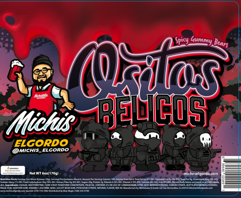 Micheladas El Gordo - Ositos