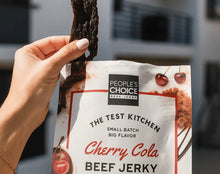 Load image into Gallery viewer, People's Choice Beef Jerky 2oz Tasting Kitchen - Cherry Cola
