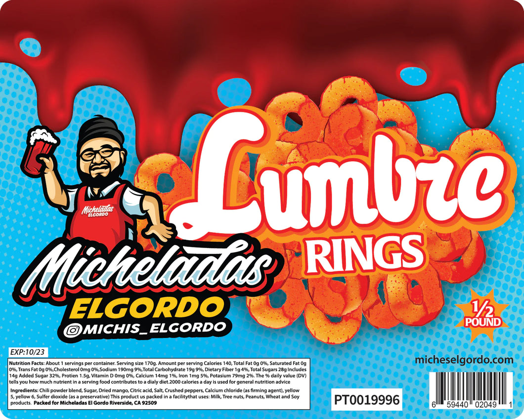 Micheladas El Gordo - Lumbre Rings