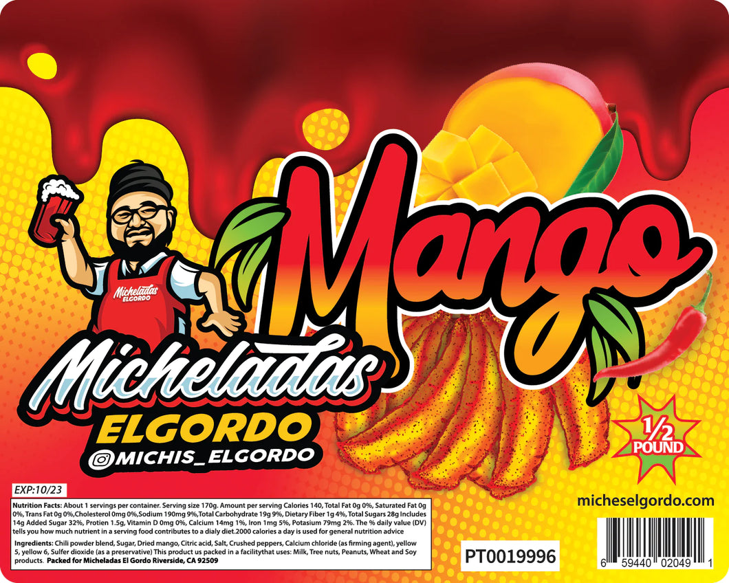 Micheladas El Gordo - Mango Slices