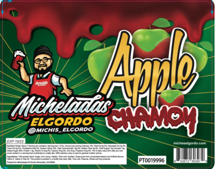Micheladas El Gordo - Apple Chamoy