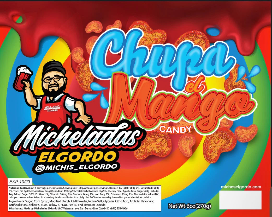 Micheladas El Gordo - Chupa el Mango
