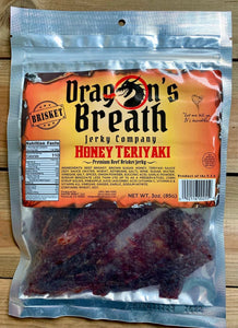 Dragon's Breath Jerky Company - 3oz Honey Teriyaki