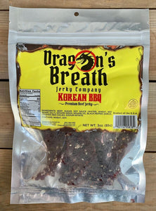Dragon's Breath Jerky Company - 3oz Korean BBQ