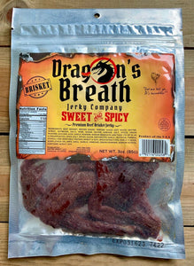 Dragon's Breath Jerky Company - 3oz Sweet & Spicy