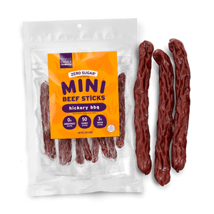 People's Choice Beef Jerky Mini Beef Sticks - Hickory BBQ