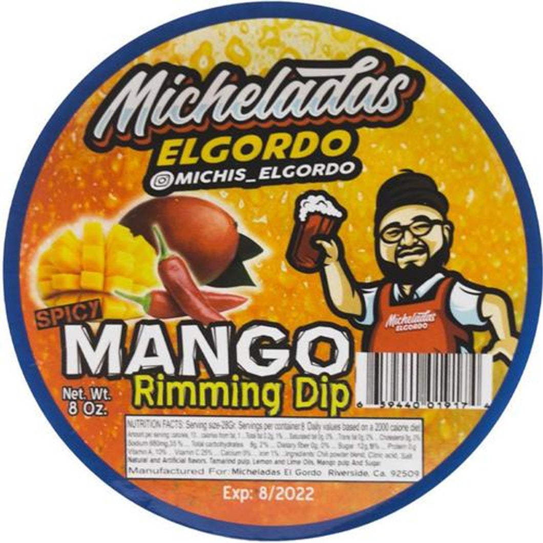 Micheladas El Gordo - 8oz Rimming Dip - Spicy Mango