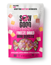 Load image into Gallery viewer, Sow Good Candy - Freeze Dried Mini Bursts
