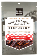 Load image into Gallery viewer, People&#39;s Choice Beef Jerky 2.5oz Tasting Kitchen - Nashville Hot
